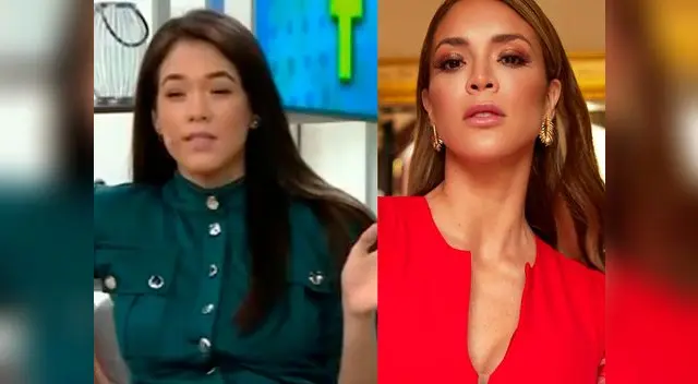 Jazmín Pinedo cuestionó frase de Sheyla Rojas