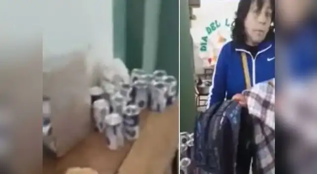 Denuncian que directoria de colegio, en La Libertad, sustrajo productos Denuncian que directoria de colegio, en La Libertad, sustrajo productos
