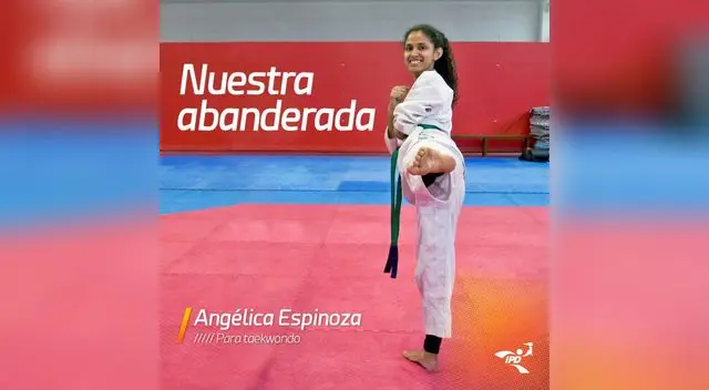 Angélica Espinoza portará la bandera peruana en la ceremonia inaugural