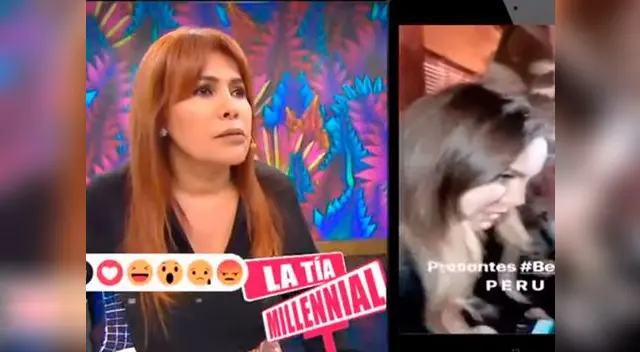 Magaly Medina critica a Belinda por preguntar dónde podía ver llamas