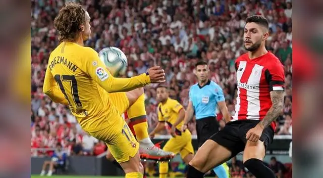 Barcelona vs. Athletic de Bilbao EN VIVO por el debut de Antoine Griezmann. FOTO: EFE