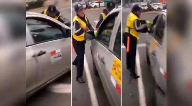 Inspector es atropellado por taxista en La Molina 