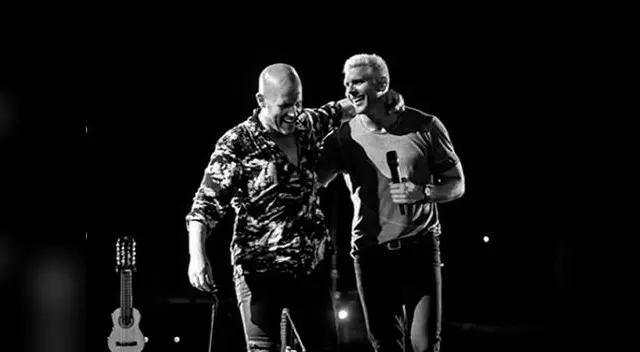 Christian Meier expresó todo su cariño y narró el inició de su amistad con el cantante Christian Meier expresó todo su cariño y narró el inició de su amistad con el cantante