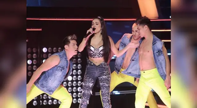 Mayra Goñi volvió a la televisión con El artista del año 