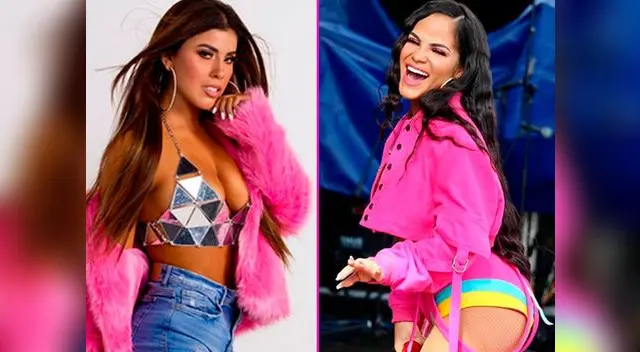 Yahaira Plasencia le habría copiado el look a Natti Natasha en lanzamiento de su canción  