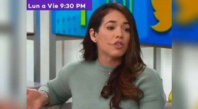 Jazmín Pinedo llora mientras se refiere a Nicola Porcella Jazmín Pinedo llora mientras se refiere a Nicola Porcella