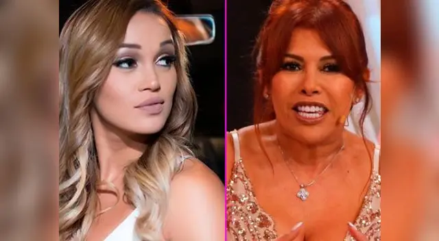 Magaly Medina arremetió contra Angie Arizaga por defender a Nicola Porcella Magaly Medina arremetió contra Angie Arizaga por defender a Nicola Porcella