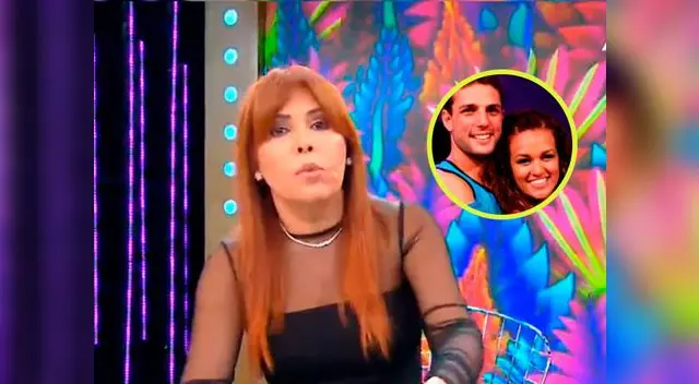 Magaly Medina presentó imágenes exclusivas del presunto enfretamiento entre Nicola Porcella y Angie Arizaga