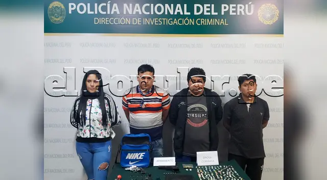 Los cuatro sujetos se dedicarían a asaltar a las personas que sacan dinero de las agencias