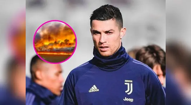 Cristiano Ronaldo hizo un llamado para tener mayor preocupación en el Amazonas