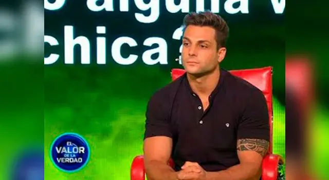 Nicola Porcella vuelve a El valor de la verdad, esta vez para hablar de su polémico comportamiento con Angie Arizaga