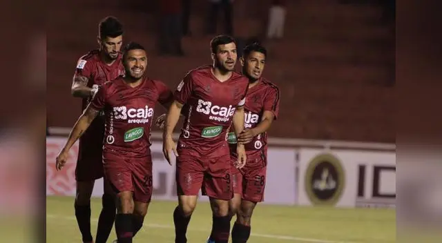 Bernardo Cuesta fue el autor del primer gol del Melgar.  FOTO: César Condori