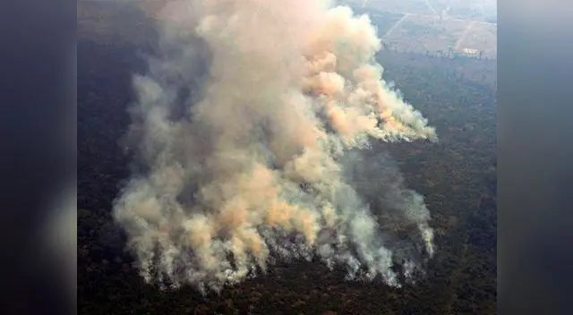 Fuego sigue imparable y devora la amazonía brasileña Fuego sigue imparable y devora la amazonía brasileña