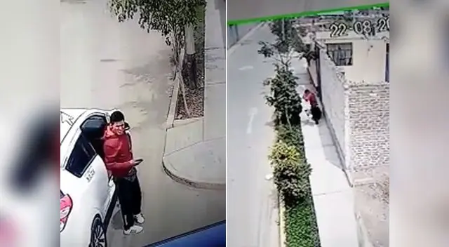 Ladrón huyó en vehículo