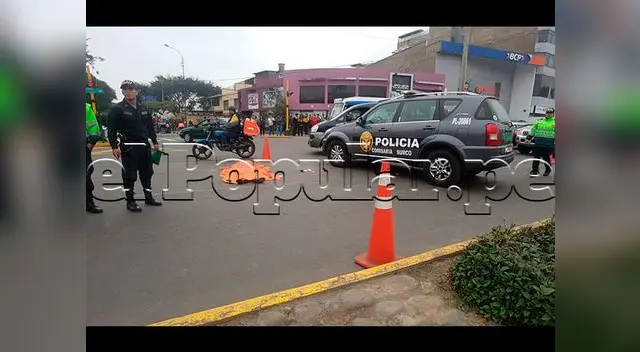 Mujer murió al perder equilibrio con su motocicleta 