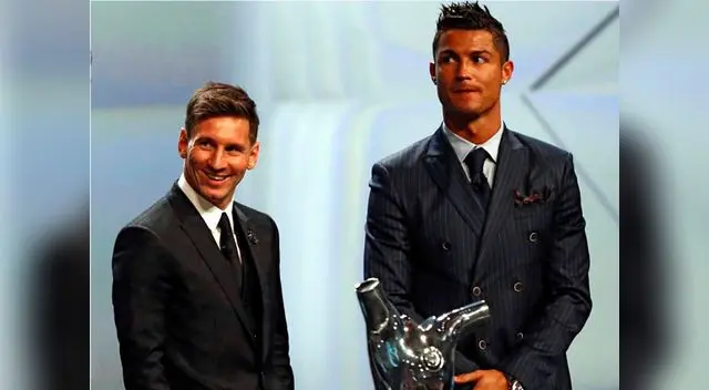 Lionel Messi le ganó a Cristiano Ronaldo como el mejor jugador UEFA