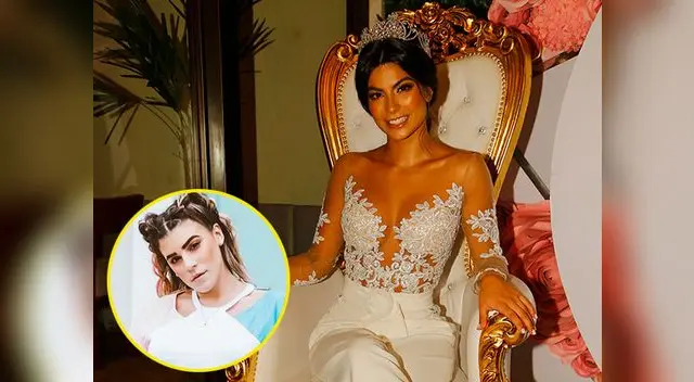 Ivana Yturbe estuvo con Mario Irivarren durante su coronación en concurso Ivana Yturbe estuvo con Mario Irivarren durante su coronación en concurso