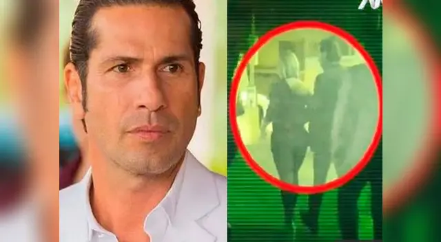 Gregorio Pernía toca a mujer que no es su pareja