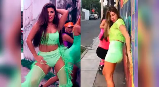 Xoana González y su divertida parodia al videoclip de Yahaira Plasencia