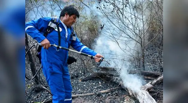 Evo Morales se pierde mientras intentaba apagar incendios forestales Evo Morales se pierde mientras intentaba apagar incendios forestales