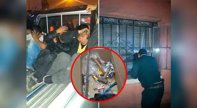 Fueron intervenidos en precisos momentos que desvalijaban una vivienda Fueron intervenidos en precisos momentos que desvalijaban una vivienda