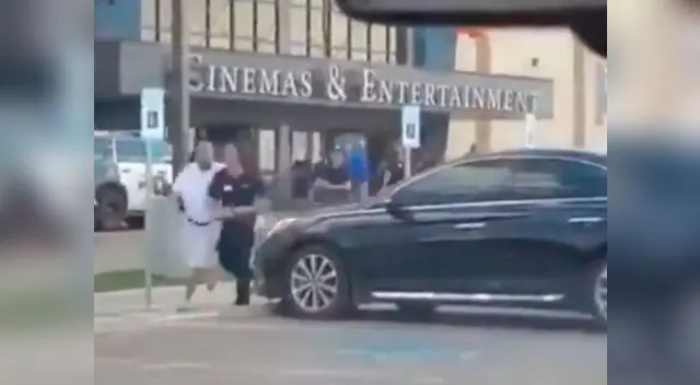 Testigos grabaron enfrentamiento entre los agentes del orden y el atacante Testigos grabaron enfrentamiento entre los agentes del orden y el atacante