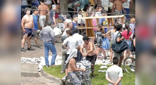 La grave crisis económica ya se siente en las calles de Argentina 