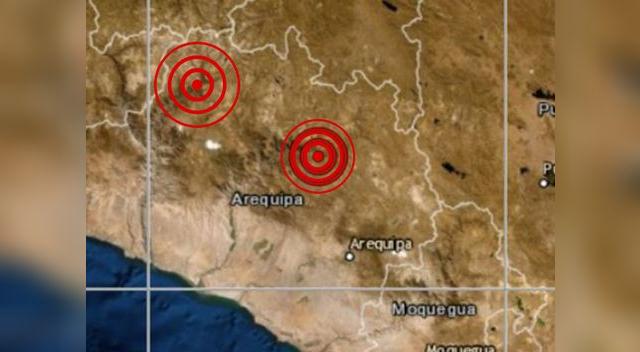Sismos en Arequipa asustan a la población