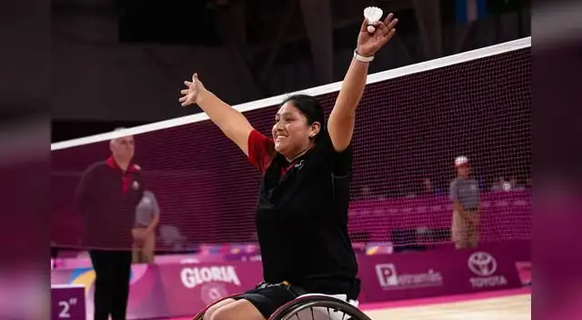 Pilar Jáuregui, medalla de oro en Para bádminton categoría WH2