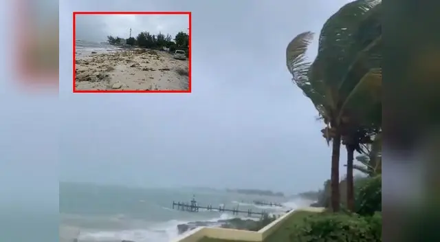 Huracán Dorian impacta contra Bahamas y deja catastróficos impactos Huracán Dorian impacta contra Bahamas y deja catastróficos impactos