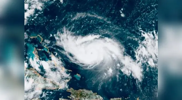 Así se ve el huracán Dorian desde el espacio Así se ve el huracán Dorian desde el espacio