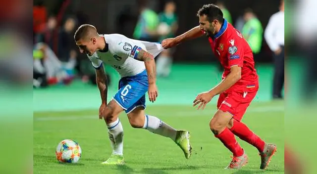 Italia ganó de visitante 3 a 1 a Armenia Italia ganó de visitante 3 a 1 a Armenia