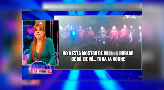 Tony Rosado insultó a Magaly Medina Tony Rosado insultó a Magaly Medina