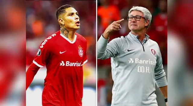 Paolo Guerrero fue felicitado por su entrenador 