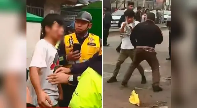 Mototaxista y pasajeron se agarraron a golpes 