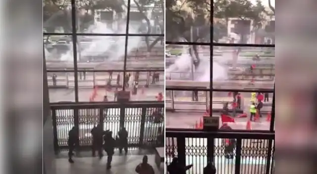 Manifestantes mineros acataron huelga nacional indefinida