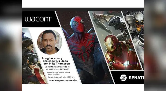 Ha ilustrado a personajes de Marvel como Spider-Man, Pantera Negra, entre otros