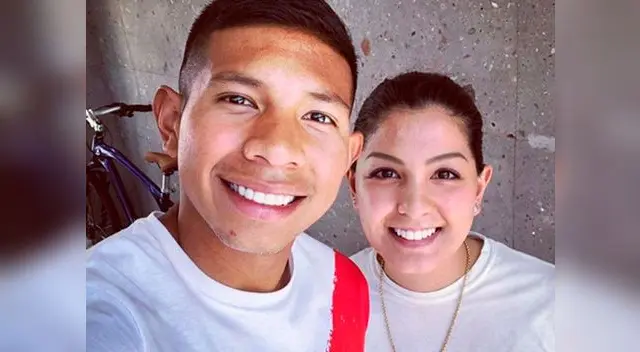 La pareja del futbolista Edison Flores, Ana Siucho, se mostró muy emocionada al anunciar su matrimonio