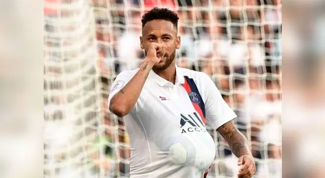 Neymar Jr. volvió a ser titular en el París Sanitn Germian Neymar Jr. volvió a ser titular en el París Sanitn Germian