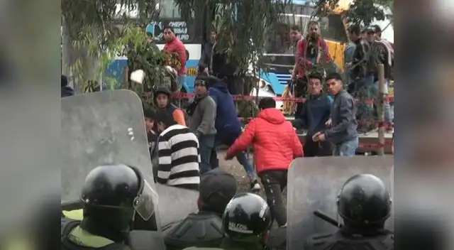 Operativo contra mototaxis informales acabó en violencia