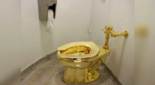 Roban inodoro de oro de la mansión de Winston Churchill