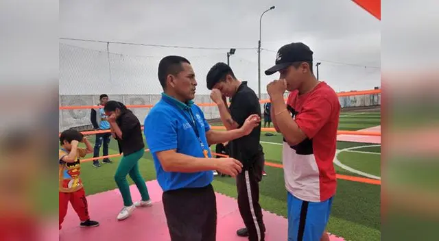 Chiquito Rossel impulsa el deporte a través de clases de box
