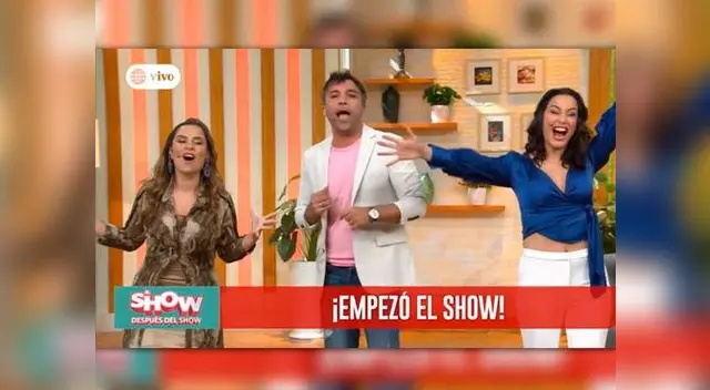 El show después del show tuvo su primer programa este lunes
