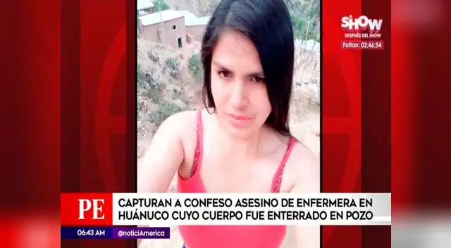 Enfermera fue asesinada en Huánuco