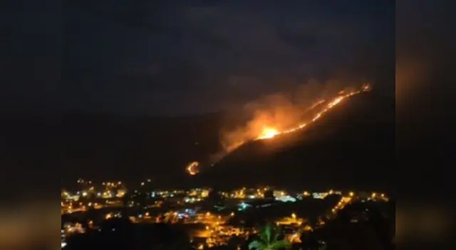 Bomberos no pueden acceder a zona de incendio