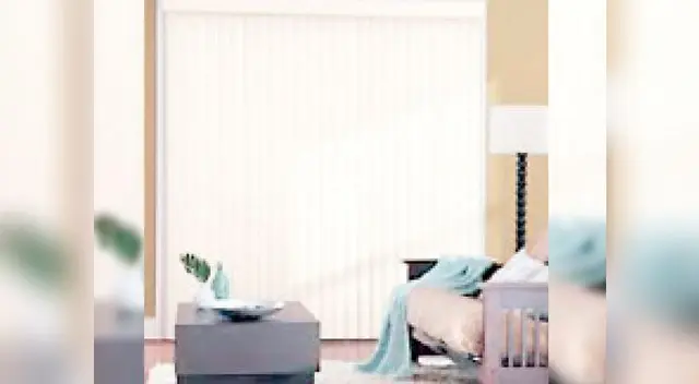 Las persianas de PVC actúan como barreras frente a las entradas de luz de un ambiente