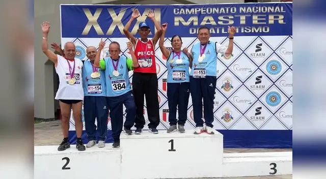 Luis Alberto Sánchez fue ganador en 10,000 y 5,000 metros en categoría 75 años Luis Alberto Sánchez fue ganador en 10,000 y 5,000 metros en categoría 75 años