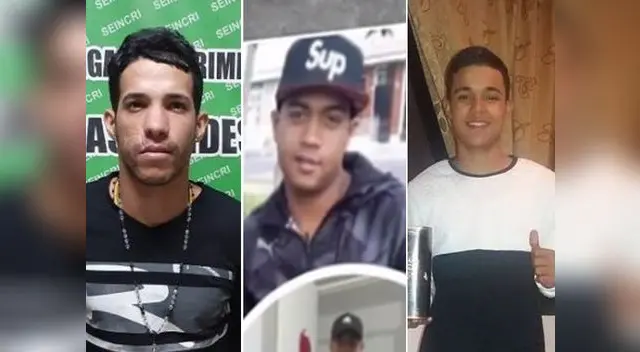 Abraham Perozo, Jhonatan Donayre, Angelbert Díaz, implicados en asesinato Abraham Perozo, Jhonatan Donayre, Angelbert Díaz, implicados en asesinato