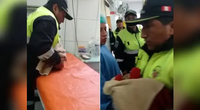 El bebé tendría 39 semanas de nacido y sería de sexo masculino