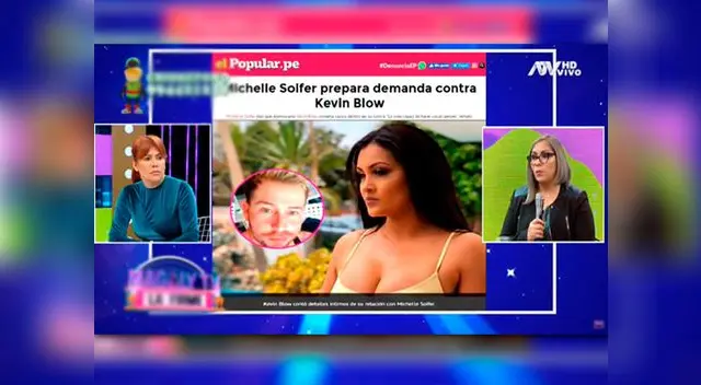 Michelle Soifer demandará a Kevin Blow este jueves 26 Michelle Soifer demandará a Kevin Blow este jueves 26